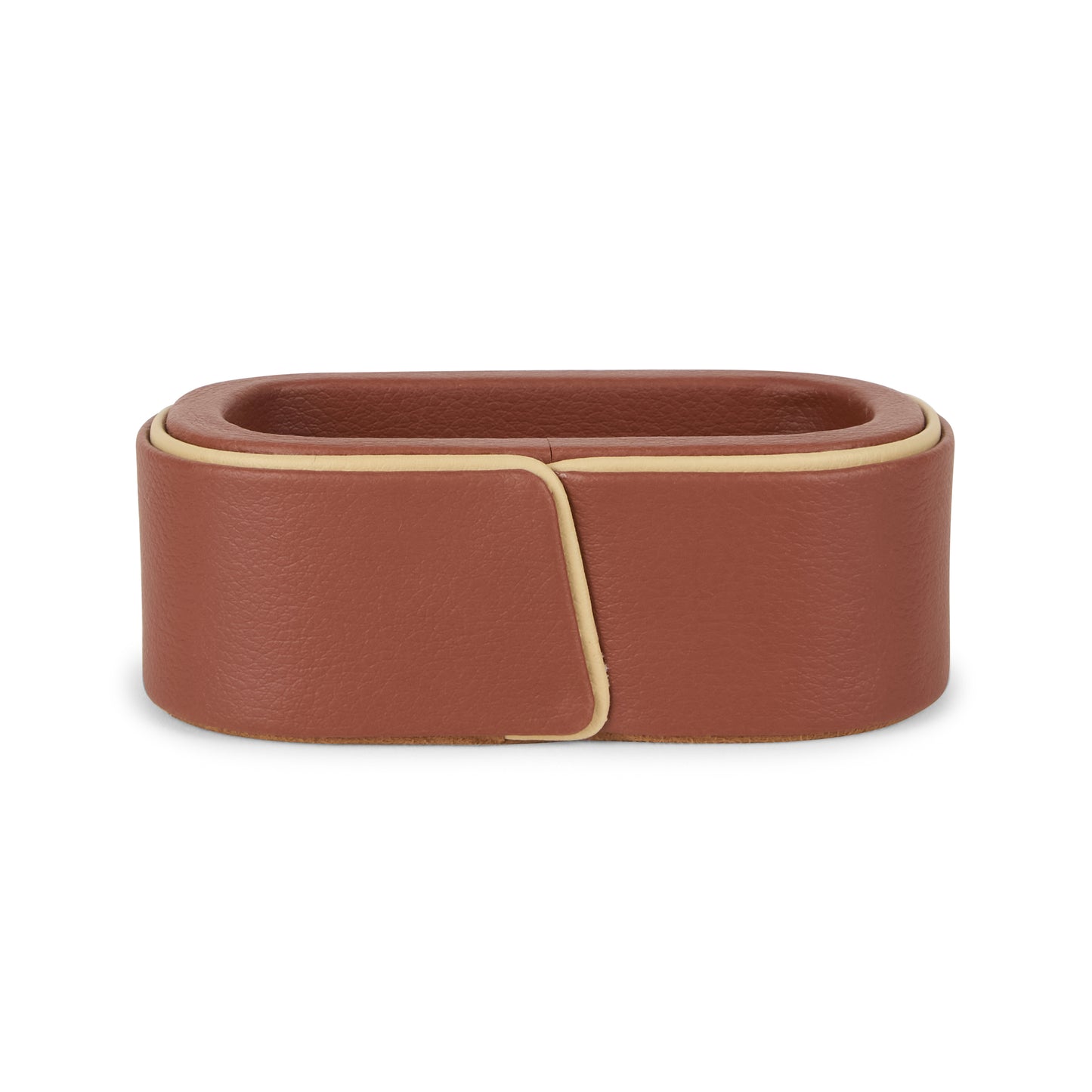 Cognac Leather Office Set