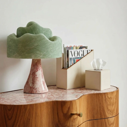 Ivory Essence with Wood Accents