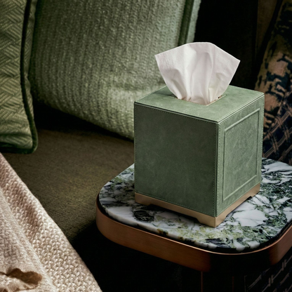 Vintage Moss Green with Gold