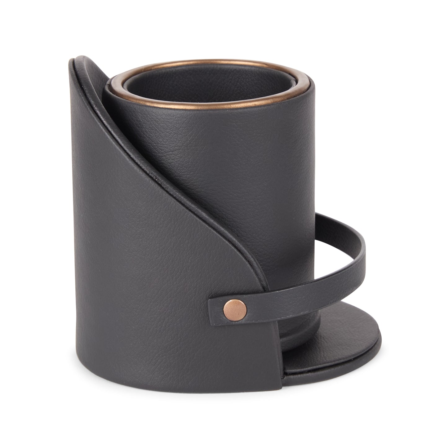 Noir Leather Office Set