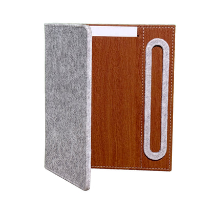 Burnished with Leather