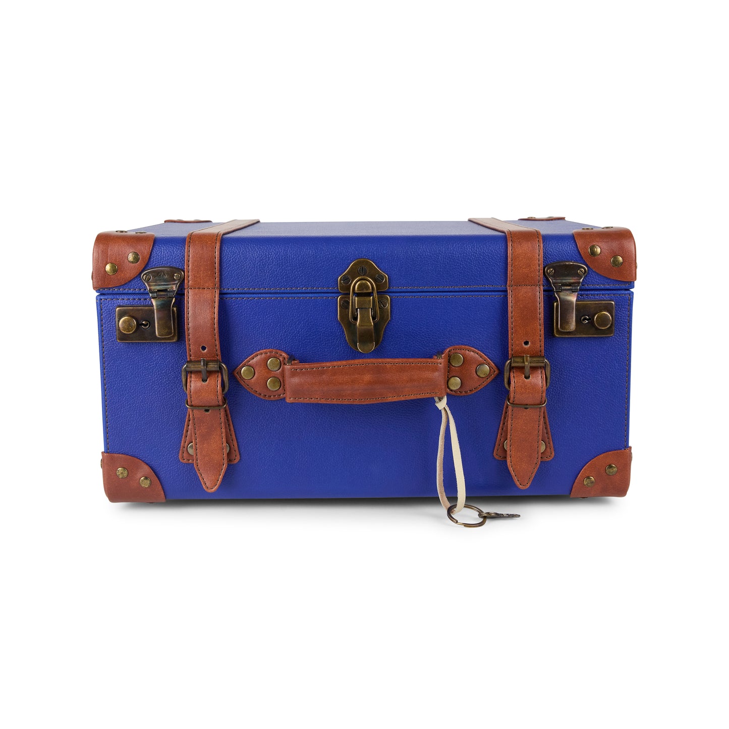 Cobalt Vintage Style Towel Crate