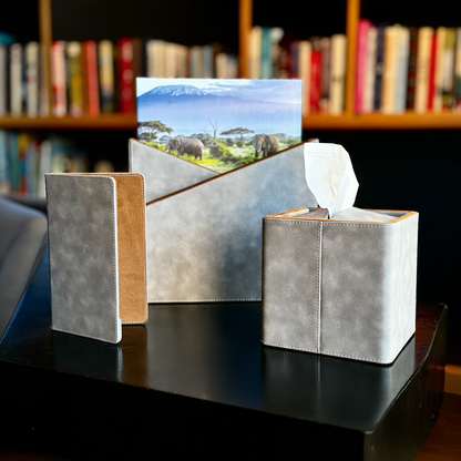 Dual Tone Gray with Suede