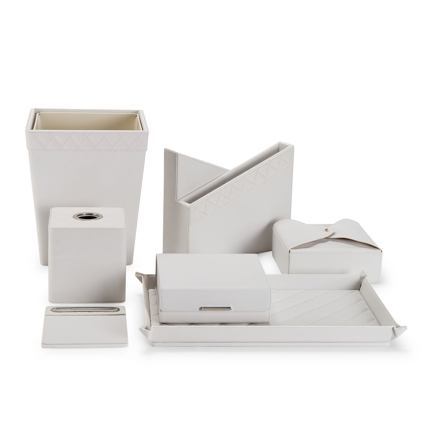 Tufted with Stainless Steel