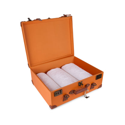 Dubai Sunset Vintage Style Towel Crate