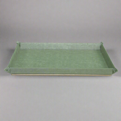 Vintage Moss Green with Gold