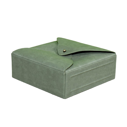 Vintage Moss Green with Gold