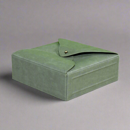 Vintage Moss Green with Gold