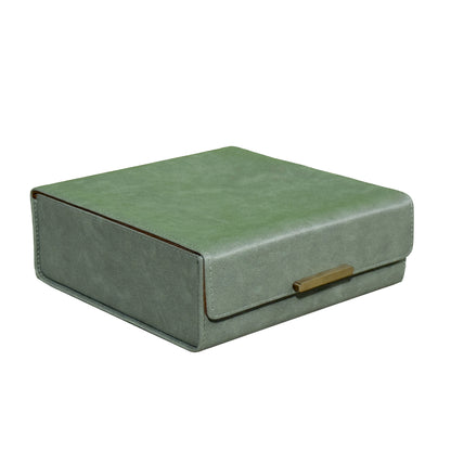 Vintage Moss Green with Gold