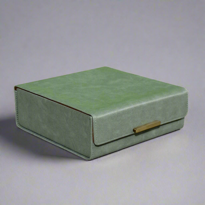 Vintage Moss Green with Gold