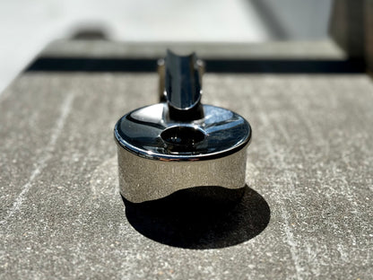 Single Cigar Ashtray In Stainless Steel