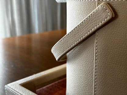 Leather Wrapped Ice Bucket