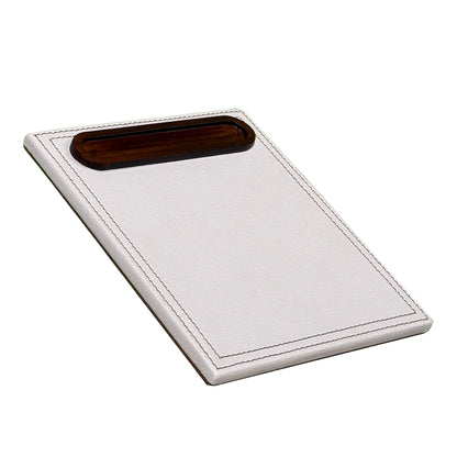 Ivory Essence with Wood Accents