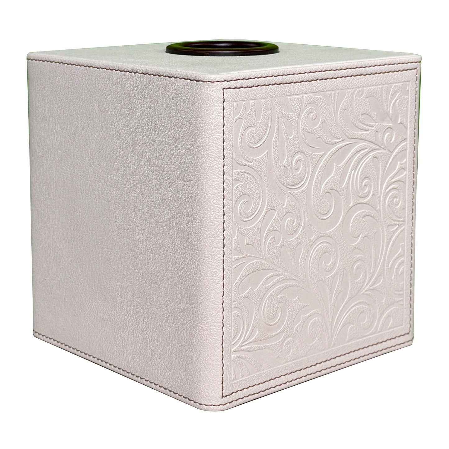 Ivory Essence with Wood Accents