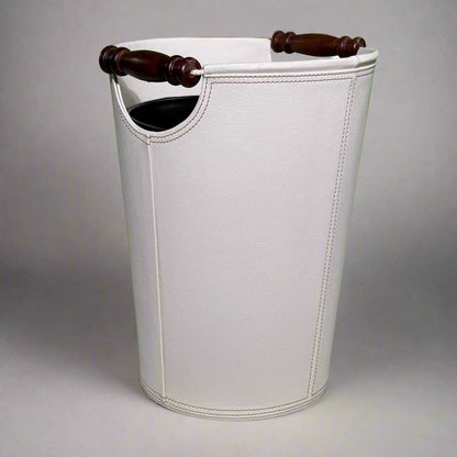 Ivory Essence with Wood Accents