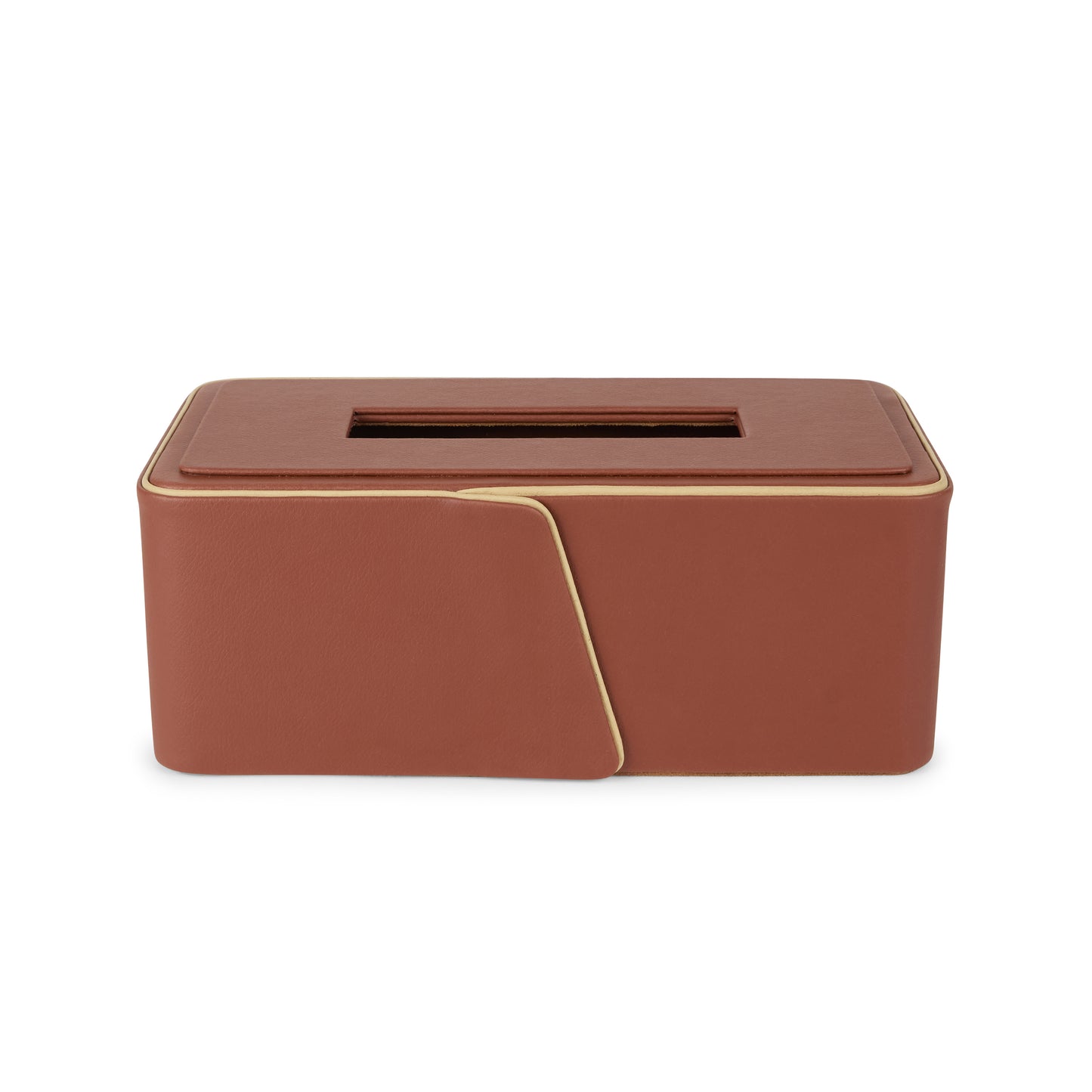 Cognac Leather Office Set