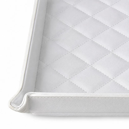 Tufted with Stainless Steel