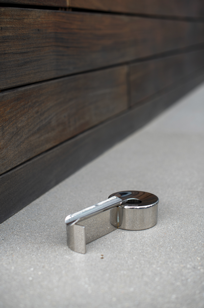 Single Cigar Ashtray In Stainless Steel